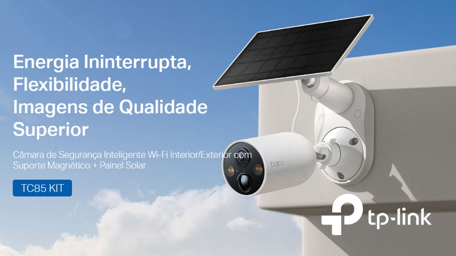 Câmara de Segurança Inteligente Wi-Fi da Tp-Link