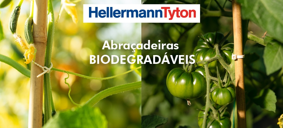 Abraçadeiras Biodegradáveis da Hellermann Tyton
