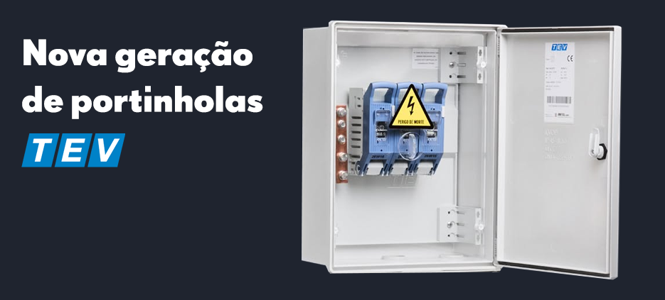 Nova geração de portinholas da TEV